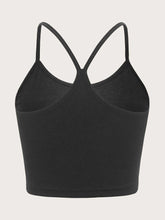 EZwear Space Dye Crop Cami Top